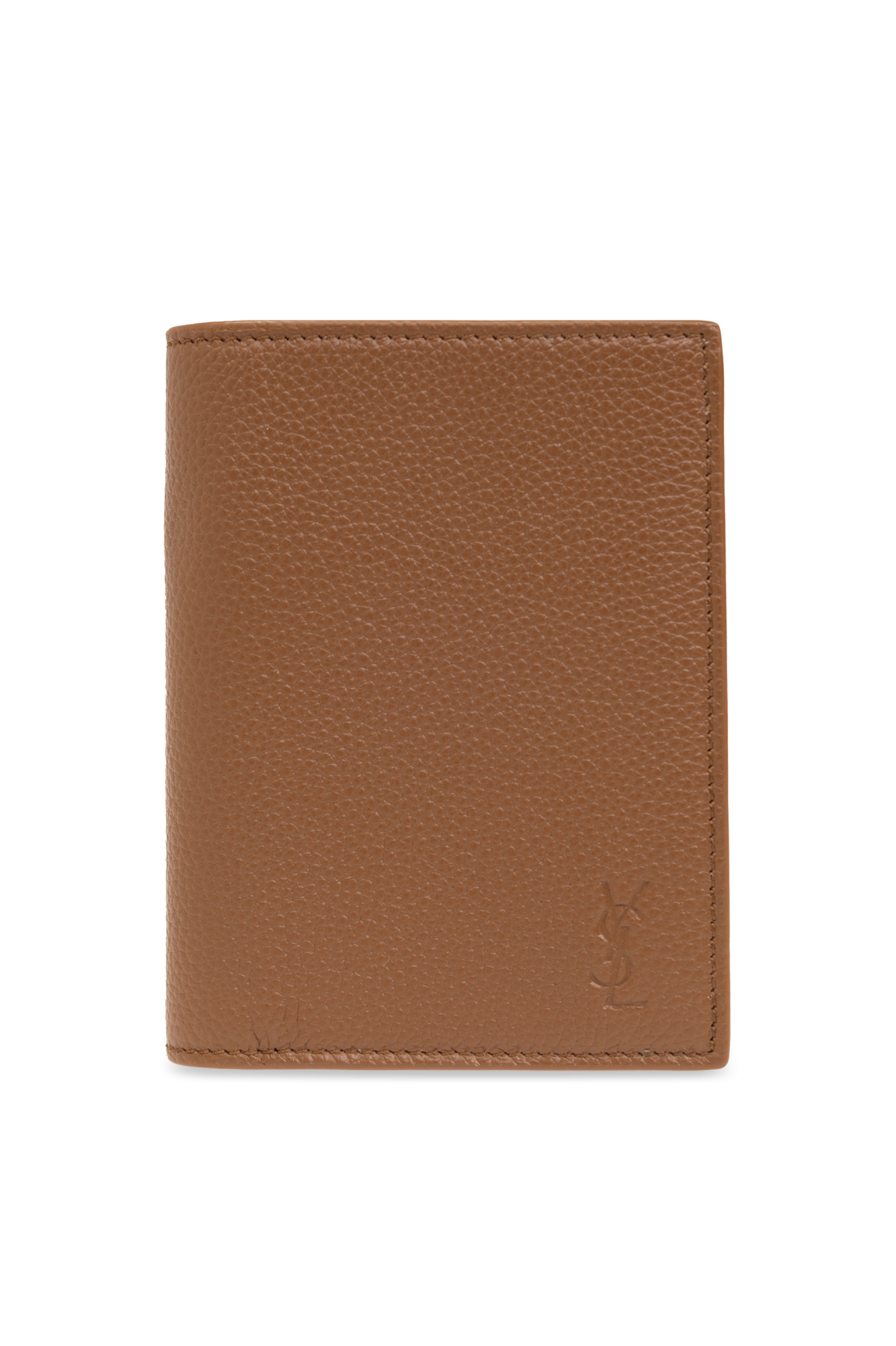 Saint Laurent Leather Folding Wallet | Men's Accessories